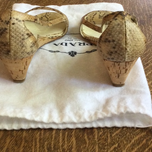 Prada Python Calzature Sandals - Picture 4 of 10